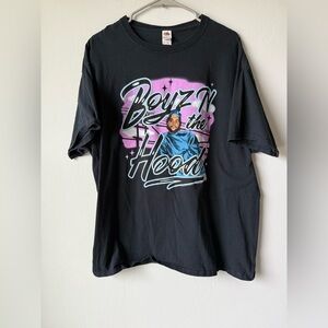 Vintage Fruit of the Loom Black Graphic Tee